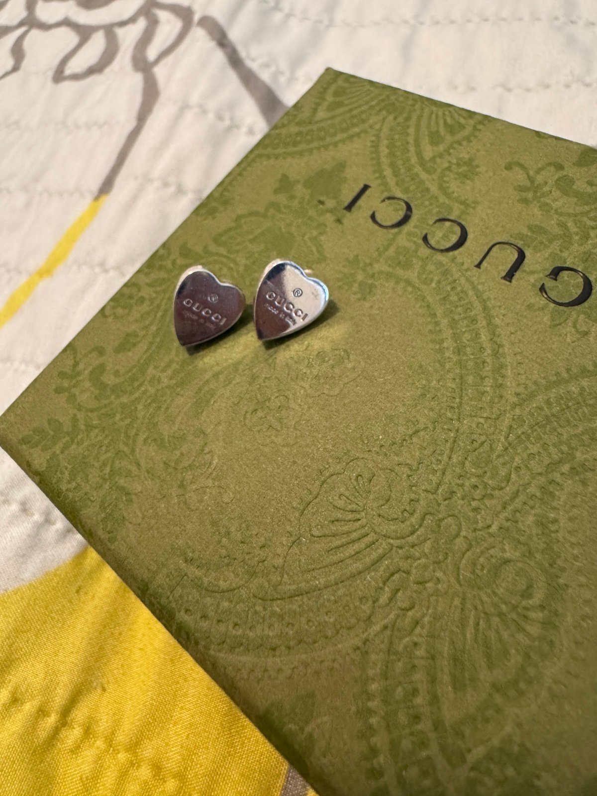 Gucci inspired heart shape Earrings