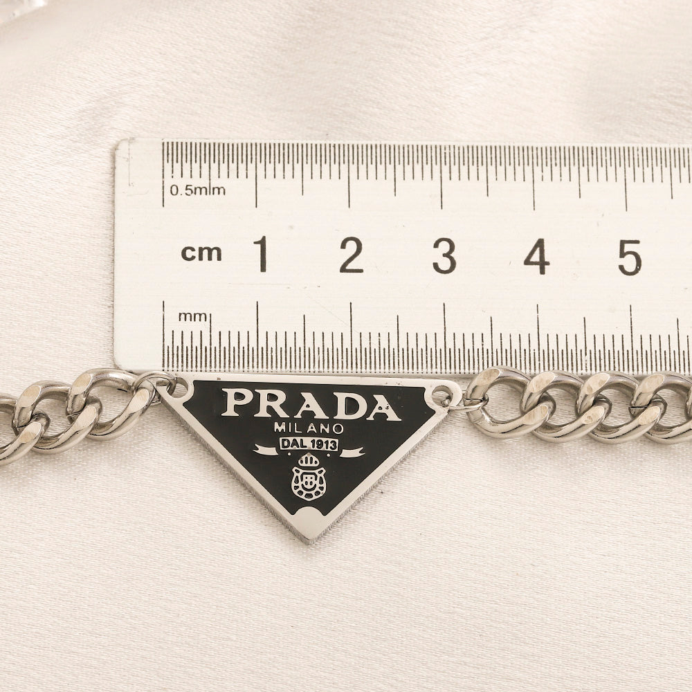 Prada Inspired Cuban Necklace
