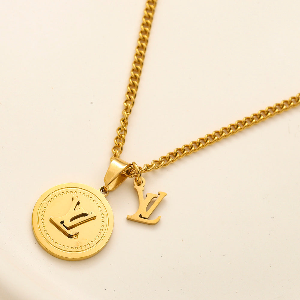 LV Designer Inspired Necklace