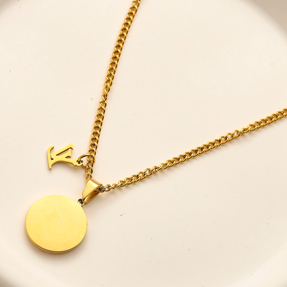 LV Designer Inspired Necklace