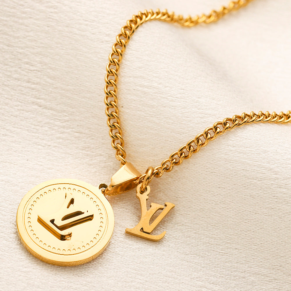 LV Designer Inspired Necklace
