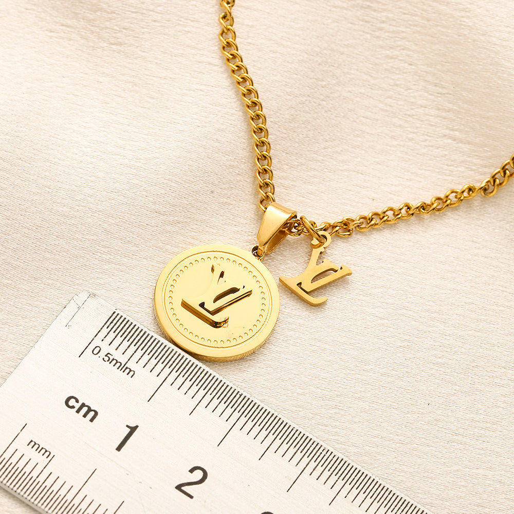 LV Designer Inspired Necklace