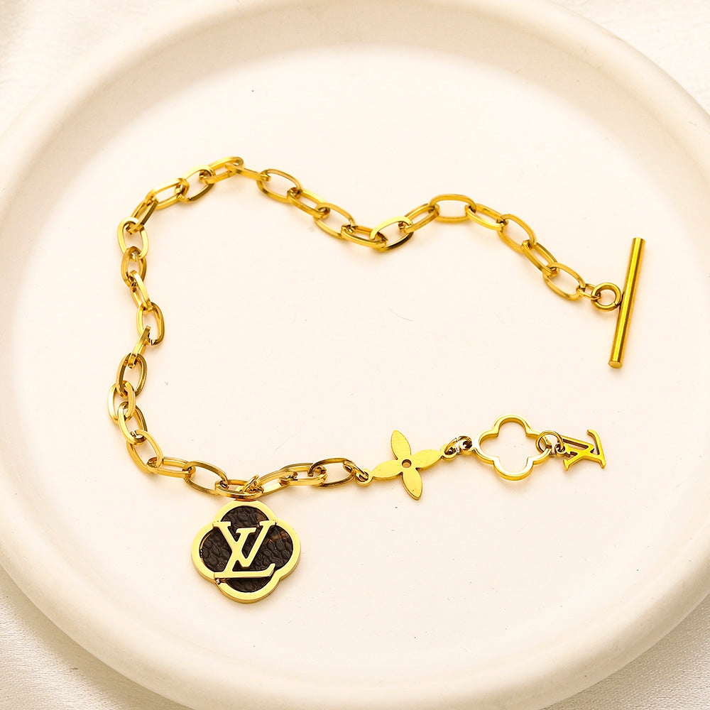 LV Designer Inspired Bracelet