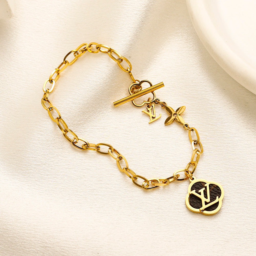 LV Designer Inspired Bracelet