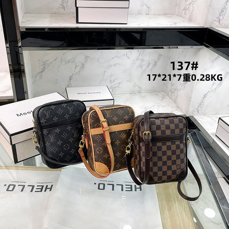 LV inspired crossbody