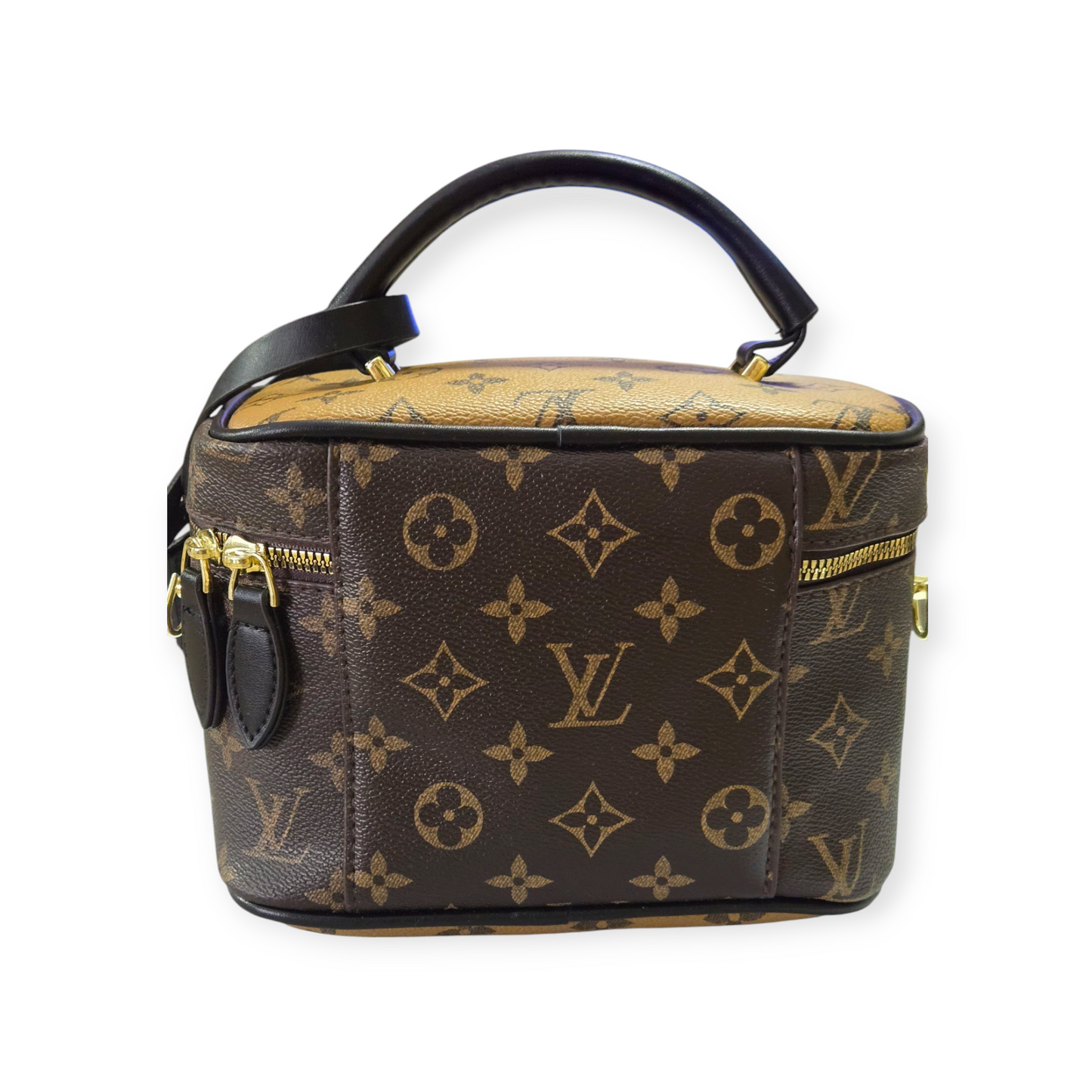 LV inspired Vanity/Cosmetic Bag
