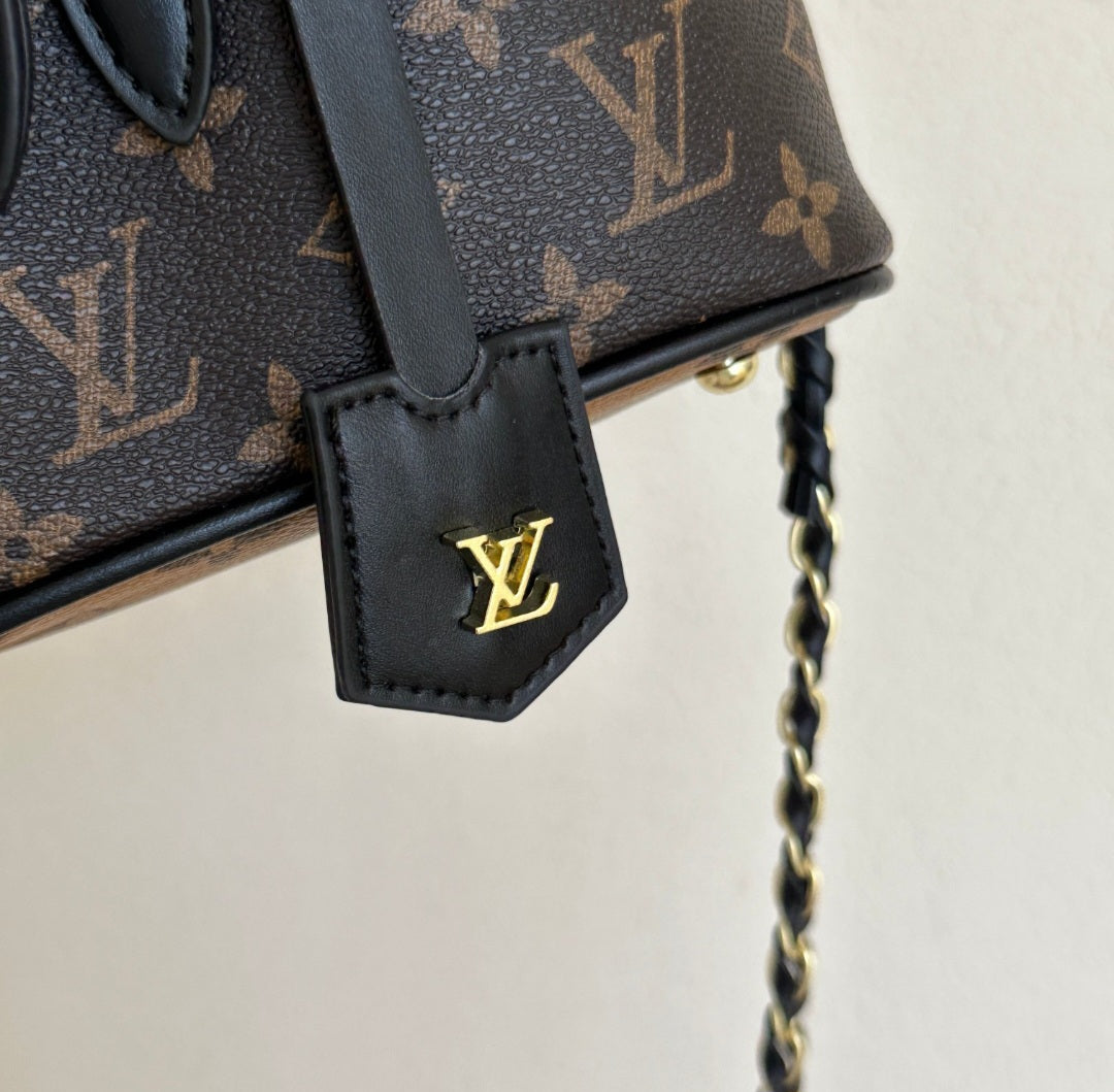 LV inspired Vanity/Cosmetic Bag