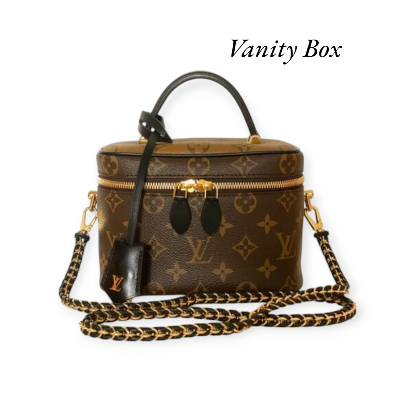 LV inspired Vanity/Cosmetic Bag