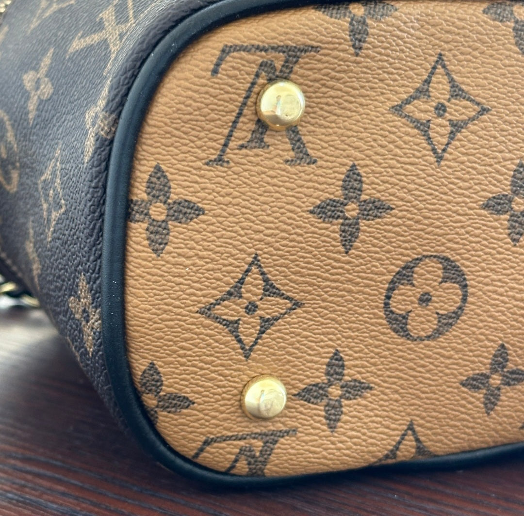 LV inspired Vanity/Cosmetic Bag
