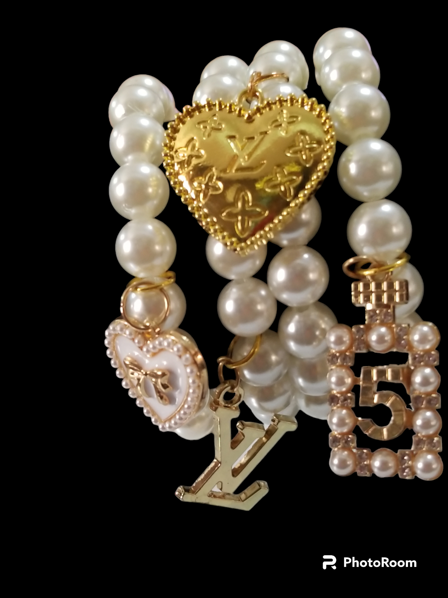 Custom made charm bracelet