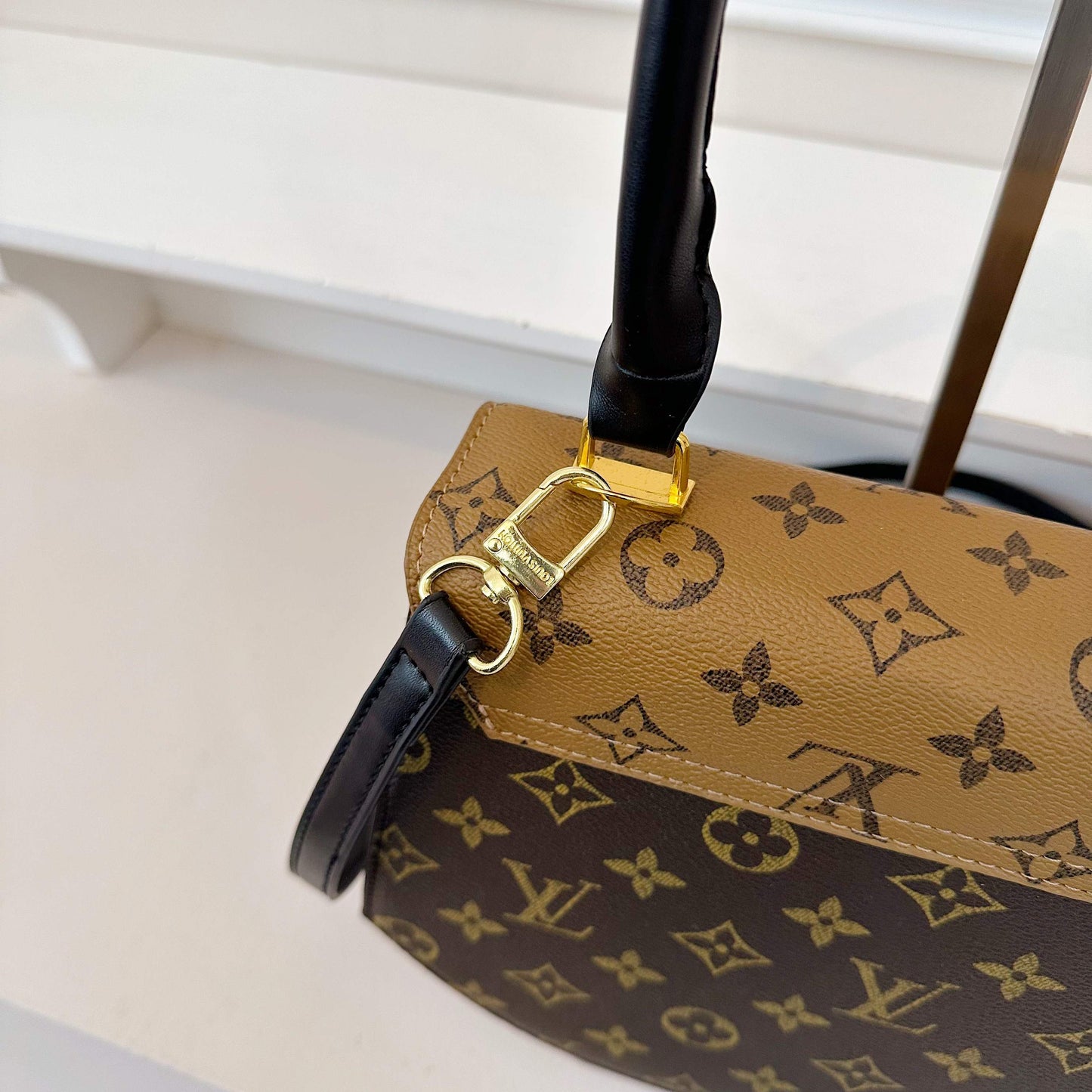 Lv inspired handbag