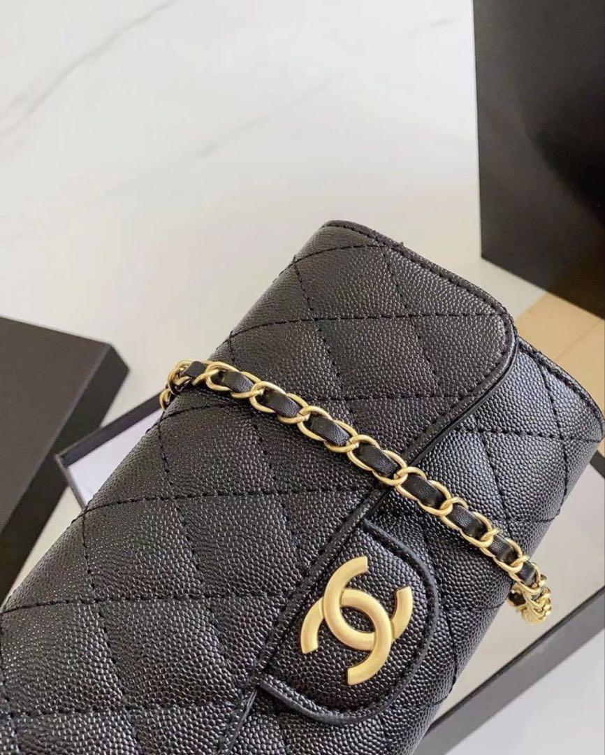 Chanel inspired quilted clutch