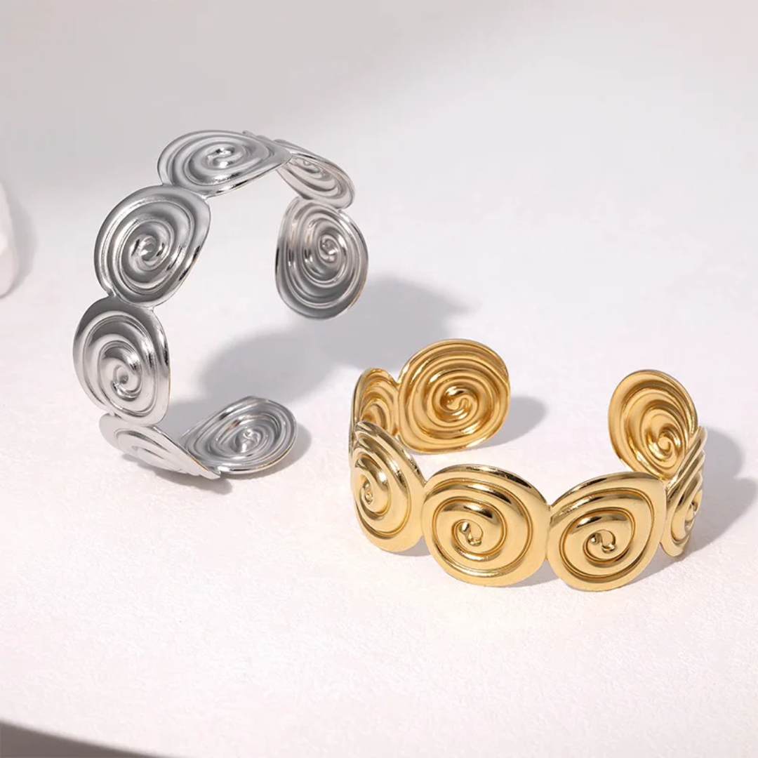 Spiral Cuff Bracelet