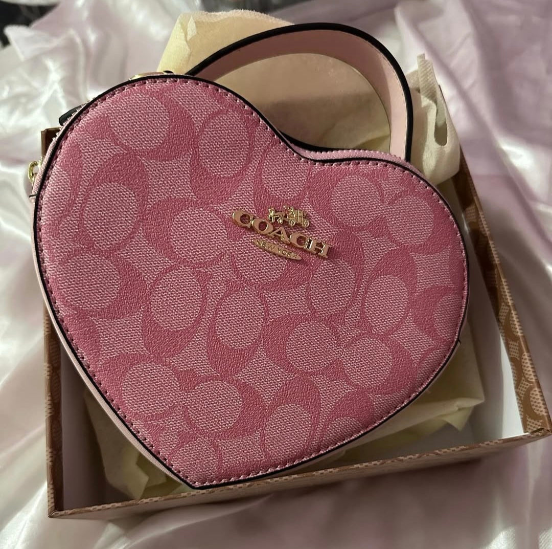 Coach Heart Shape handbag