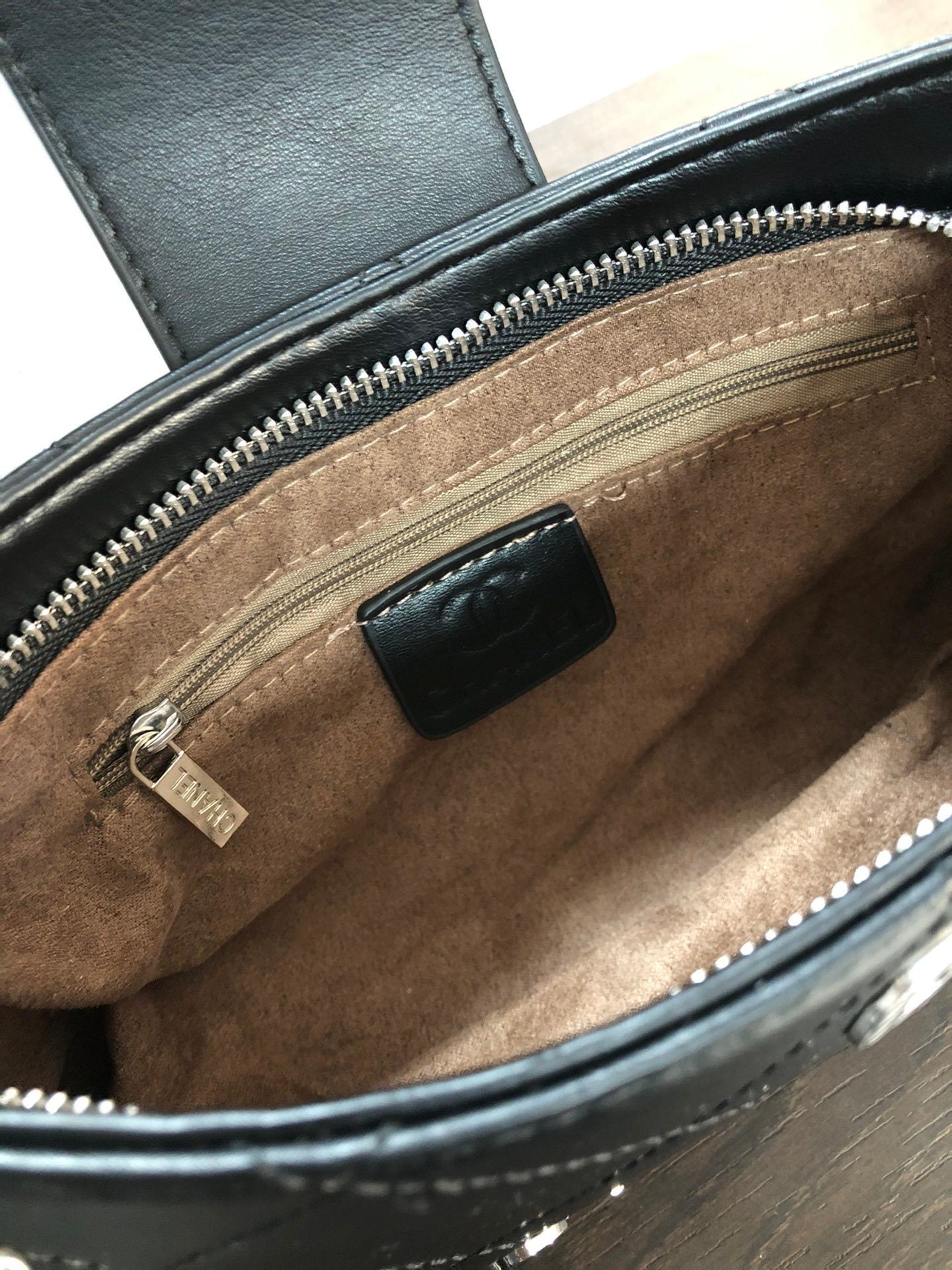 Chanel inspired quilted handbag