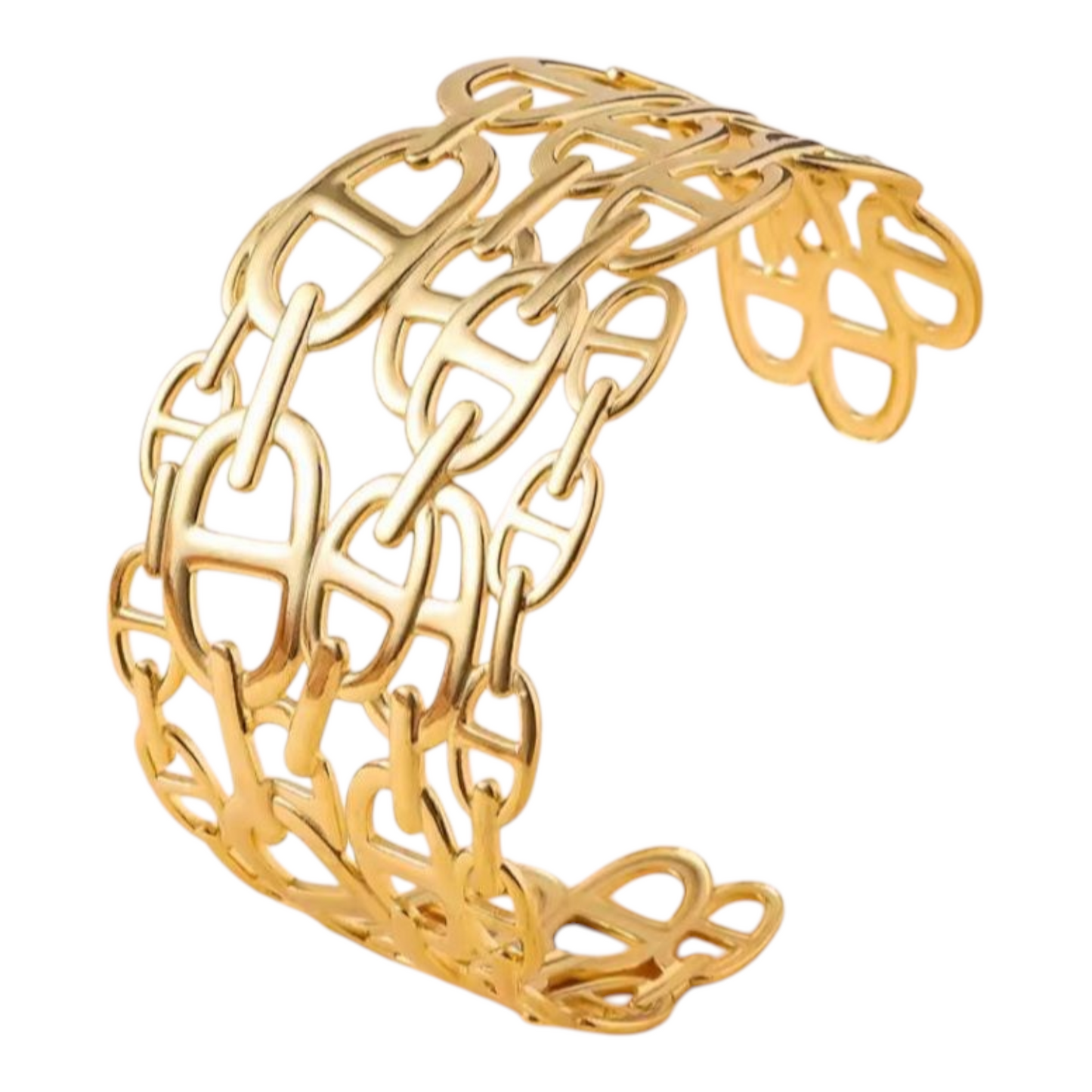 Hermès inspired Cuff bracelet
