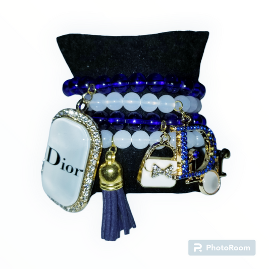 Designer charm bracelet