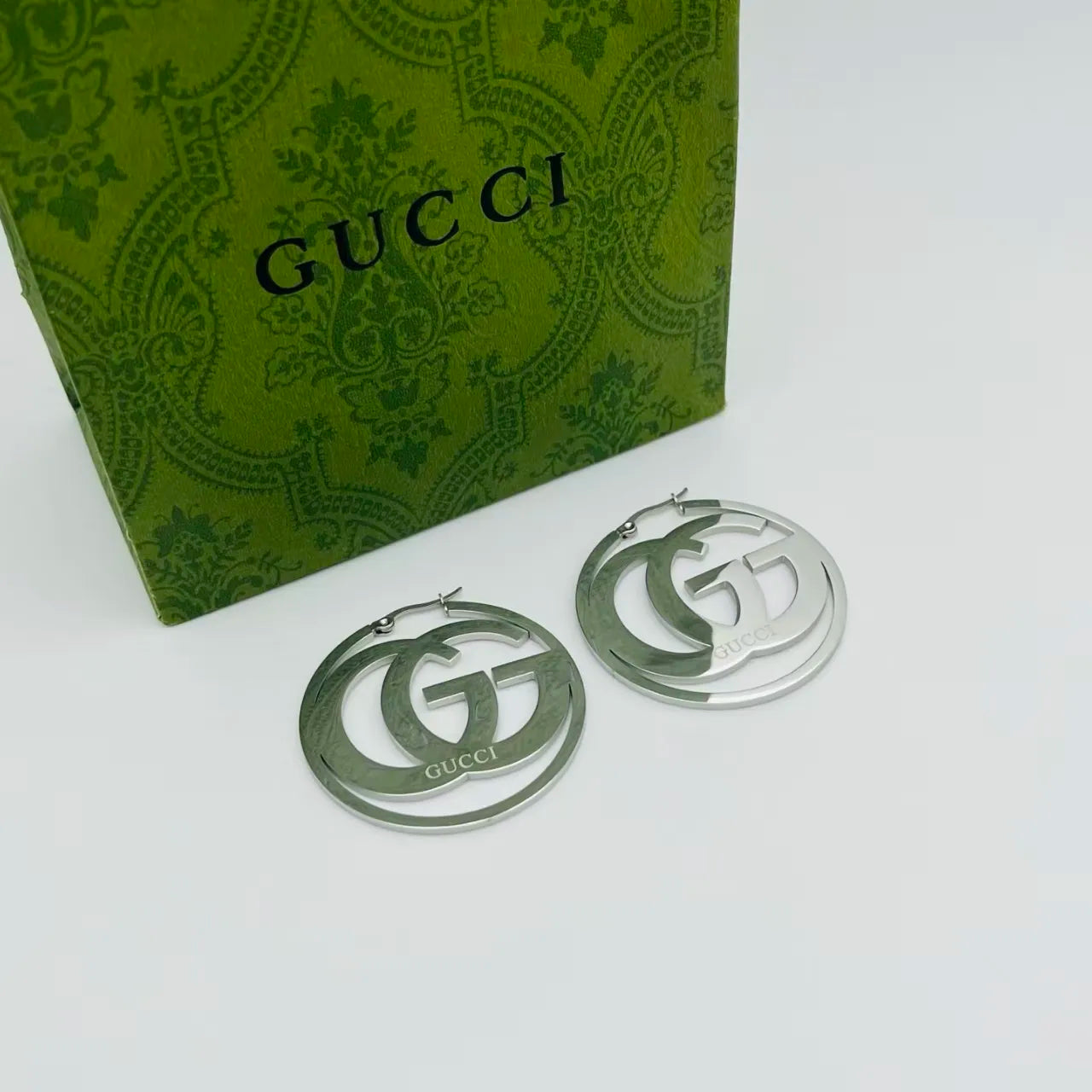 Gucci inspired Hoop Earrings
