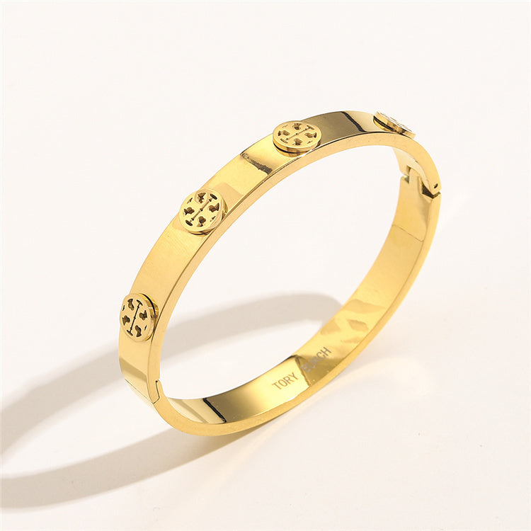 Tory Burch inspired Hinge Bangle