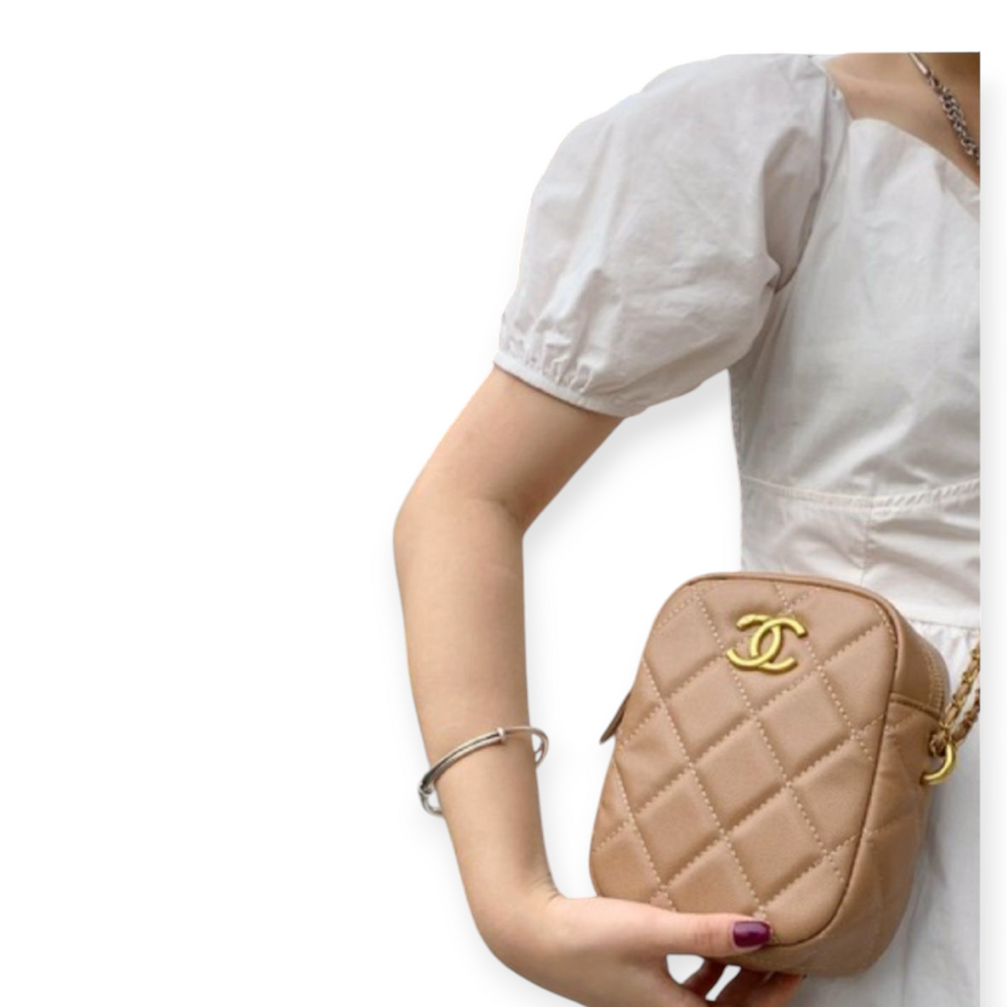 Chanel inspired camera bag