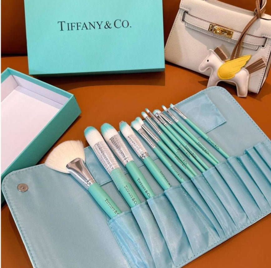Tiffany Co. Makeup brush set