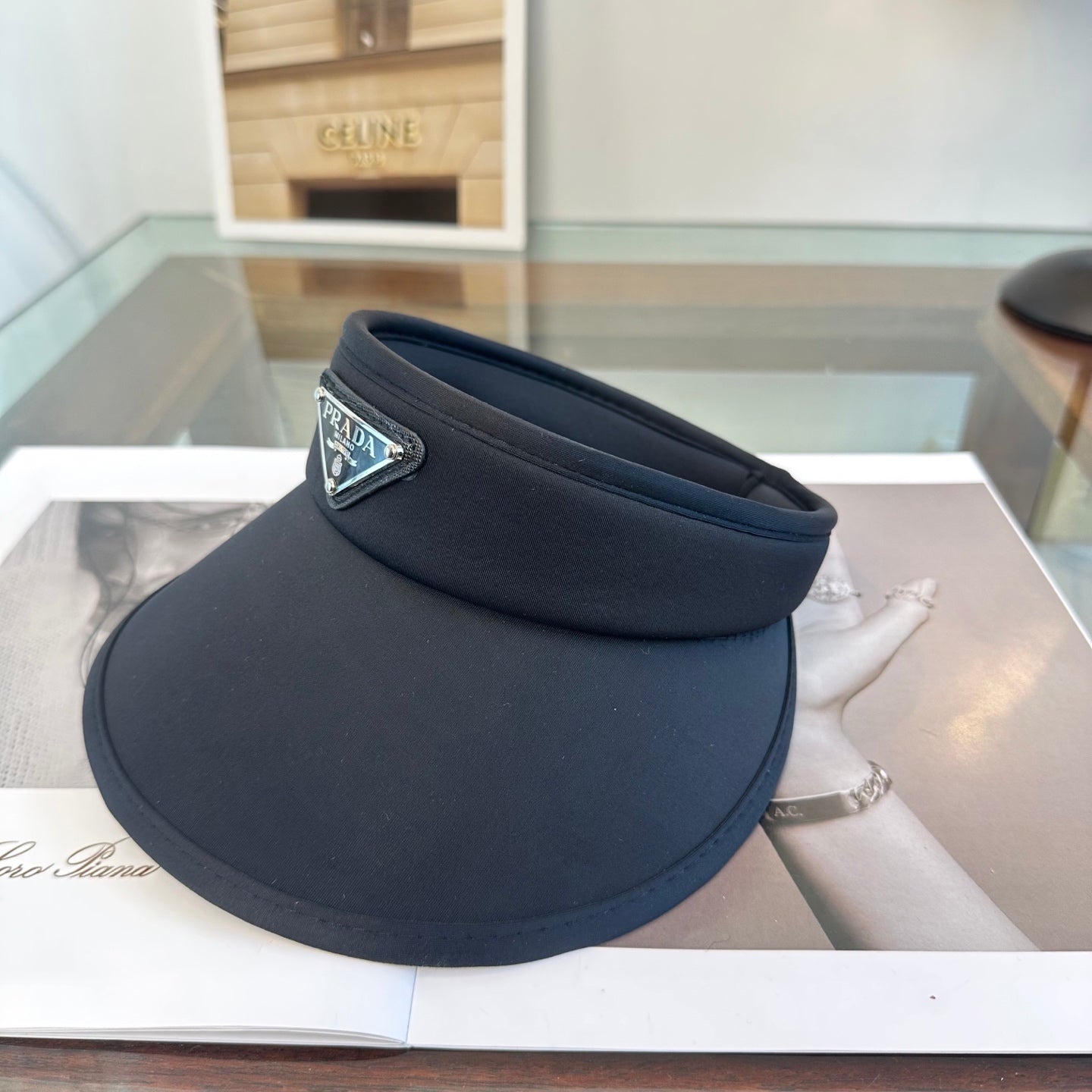Prada Inspired Visor
