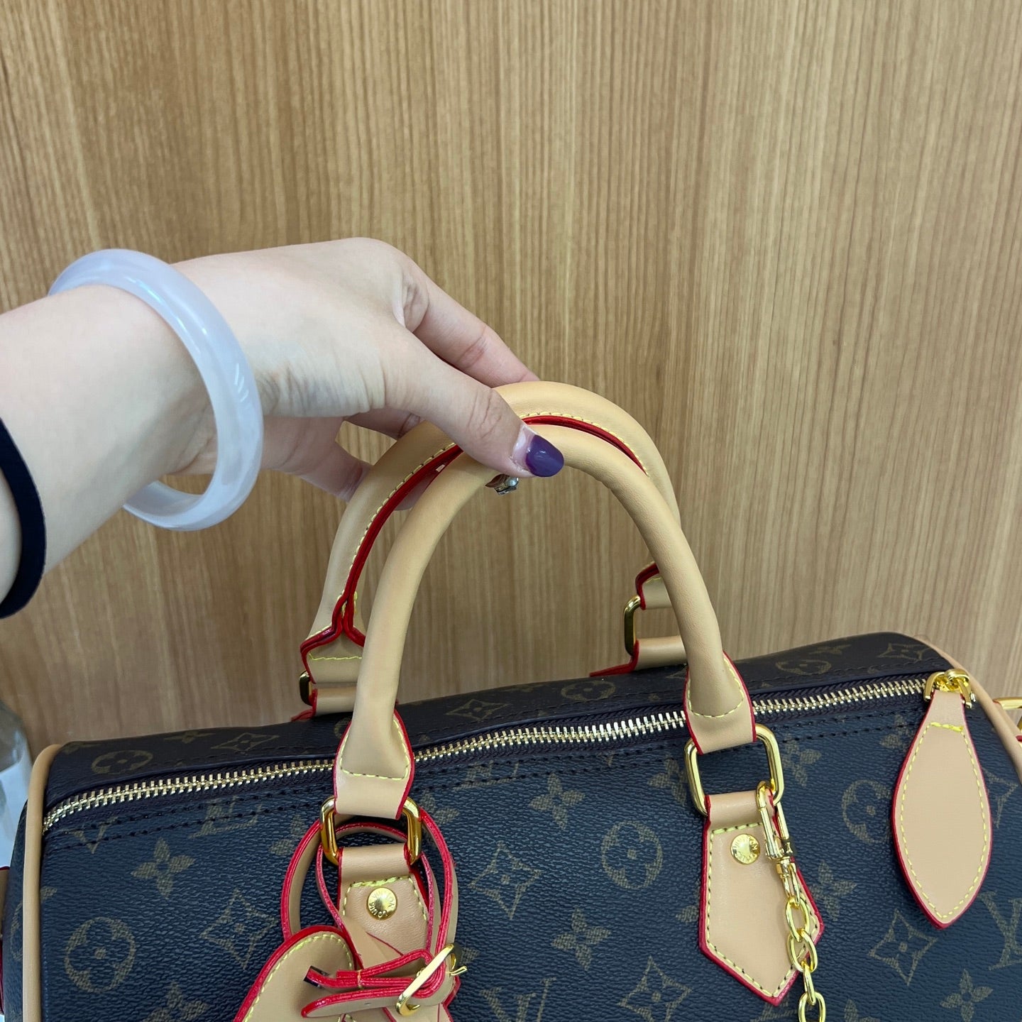 LV inspired Speedy Bags with pouch