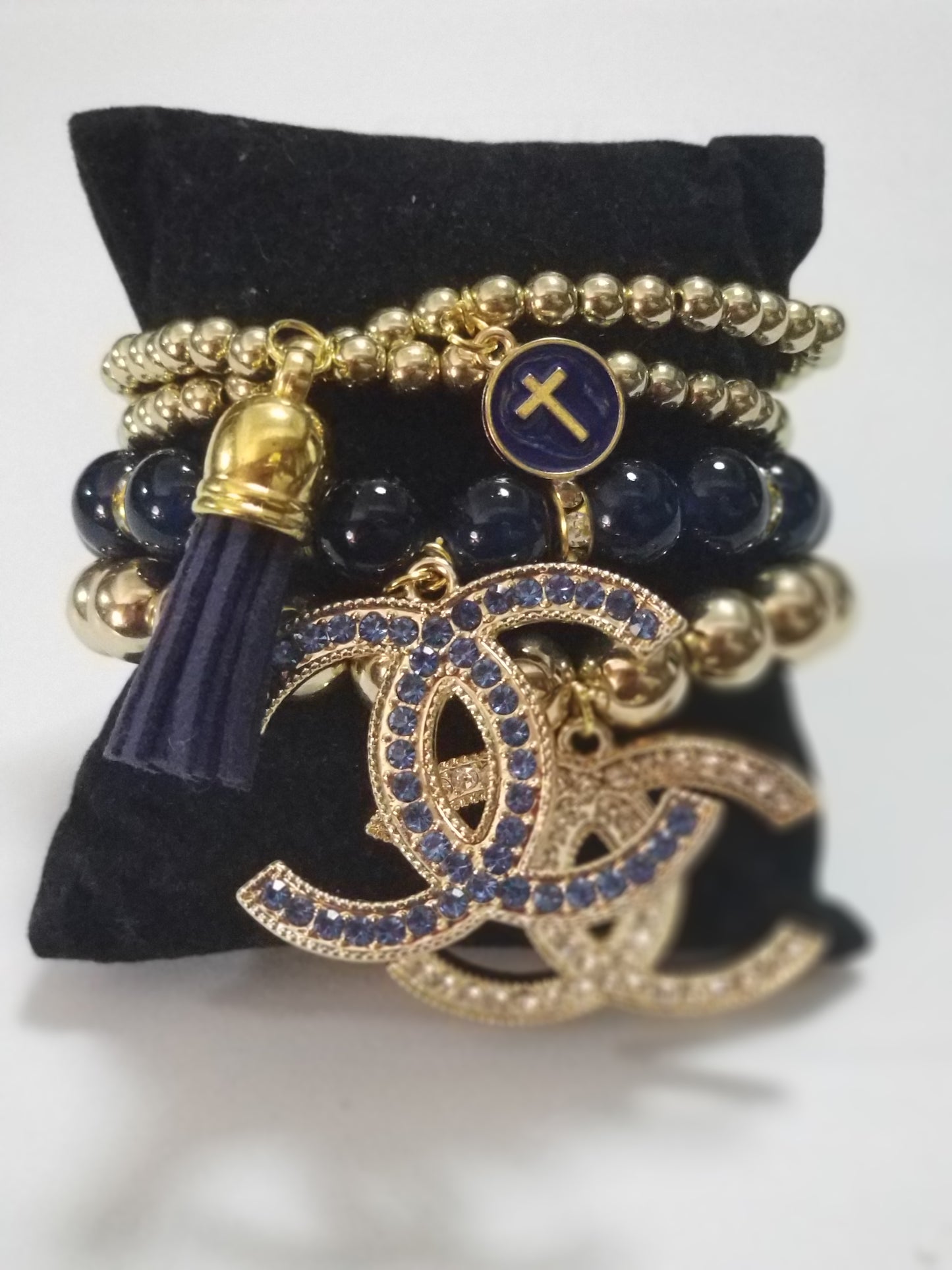 Designer charm bracelet