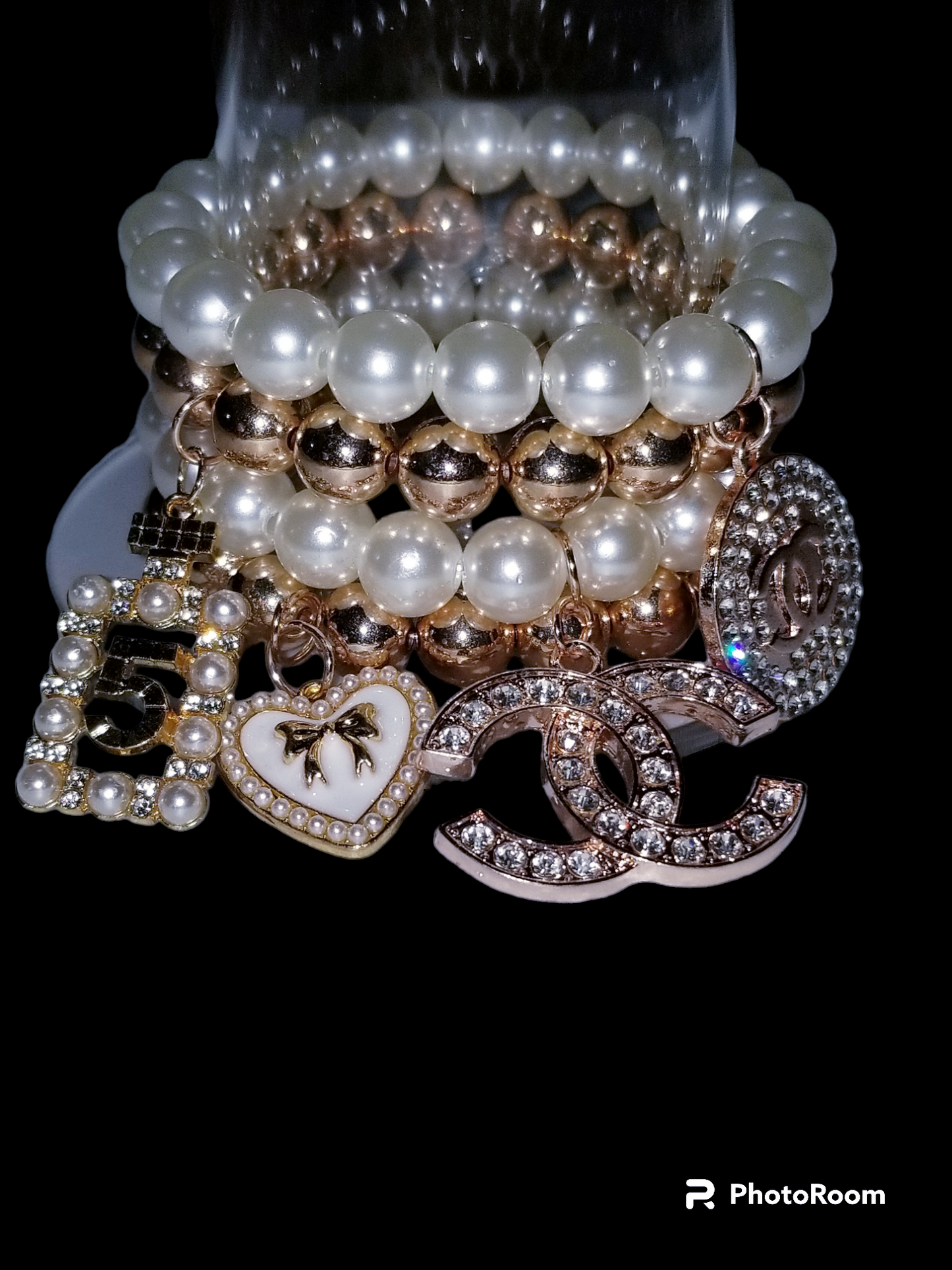 Custom made charm bracelet