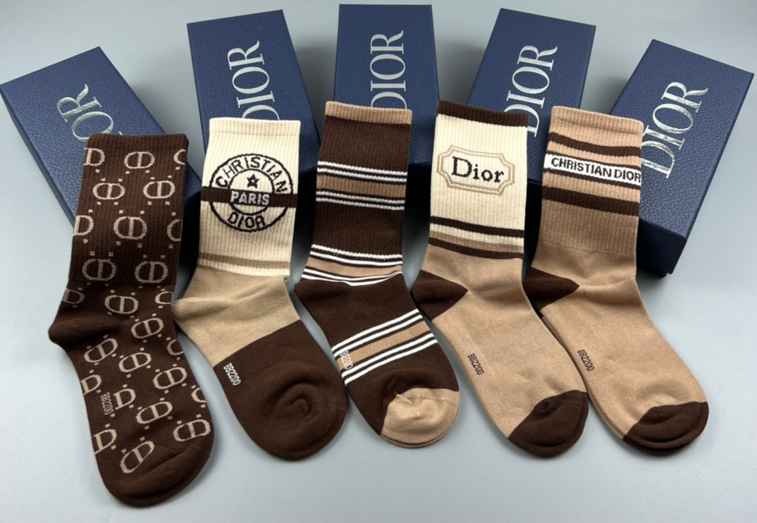 Christian Dior inspired Socks