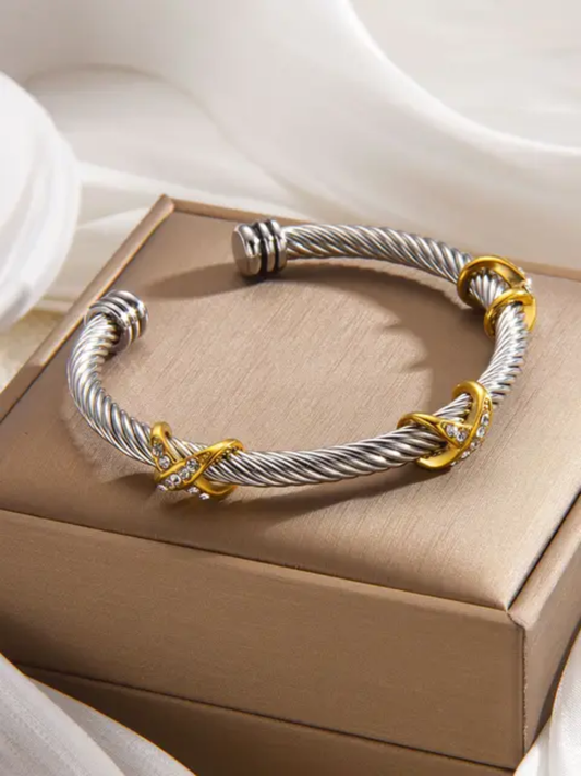David Yurman inspired bracelet