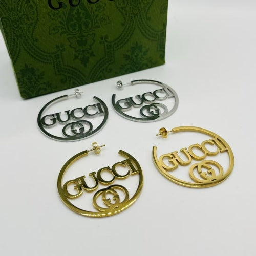 Gucci inspired Hoop Earrings