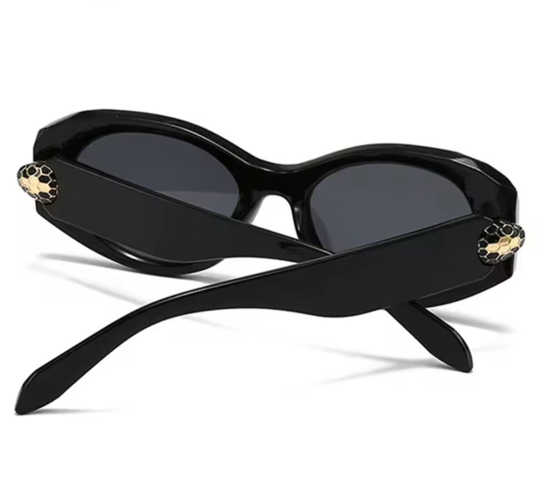 Women snake head sunglasses