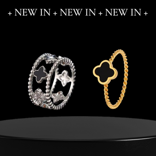 Fashion Statement Clover Rings