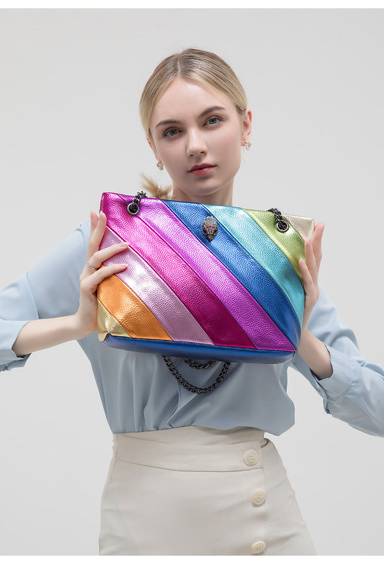 Kurt Geiger rainbow inspired Tote bag