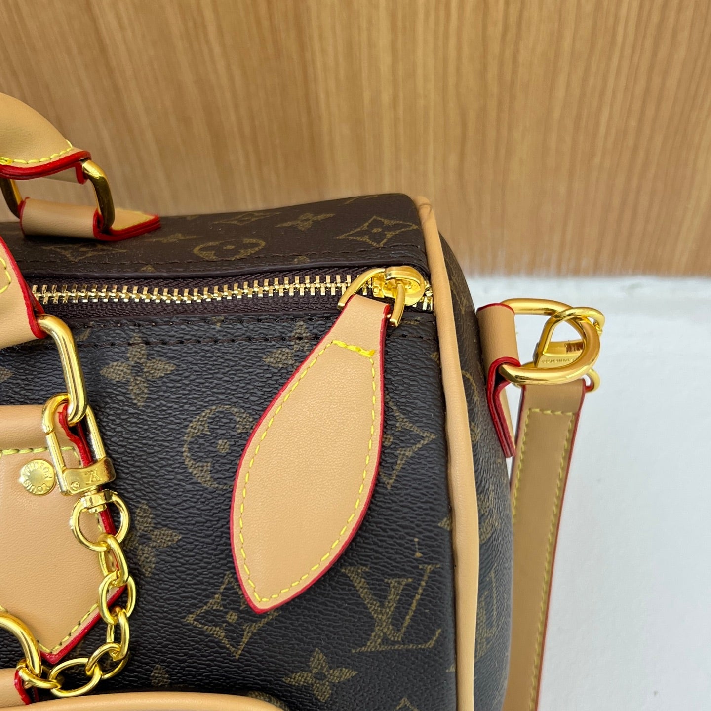 LV inspired Speedy Bags with pouch