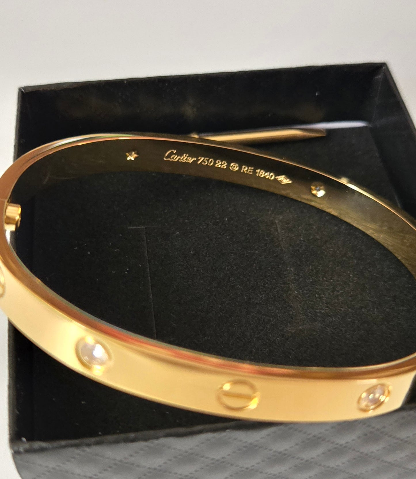 Cartier inspired bangle