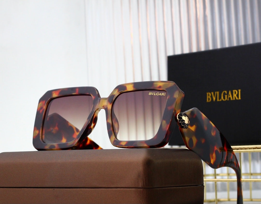 Bvlgari inspired Square Sunglasses