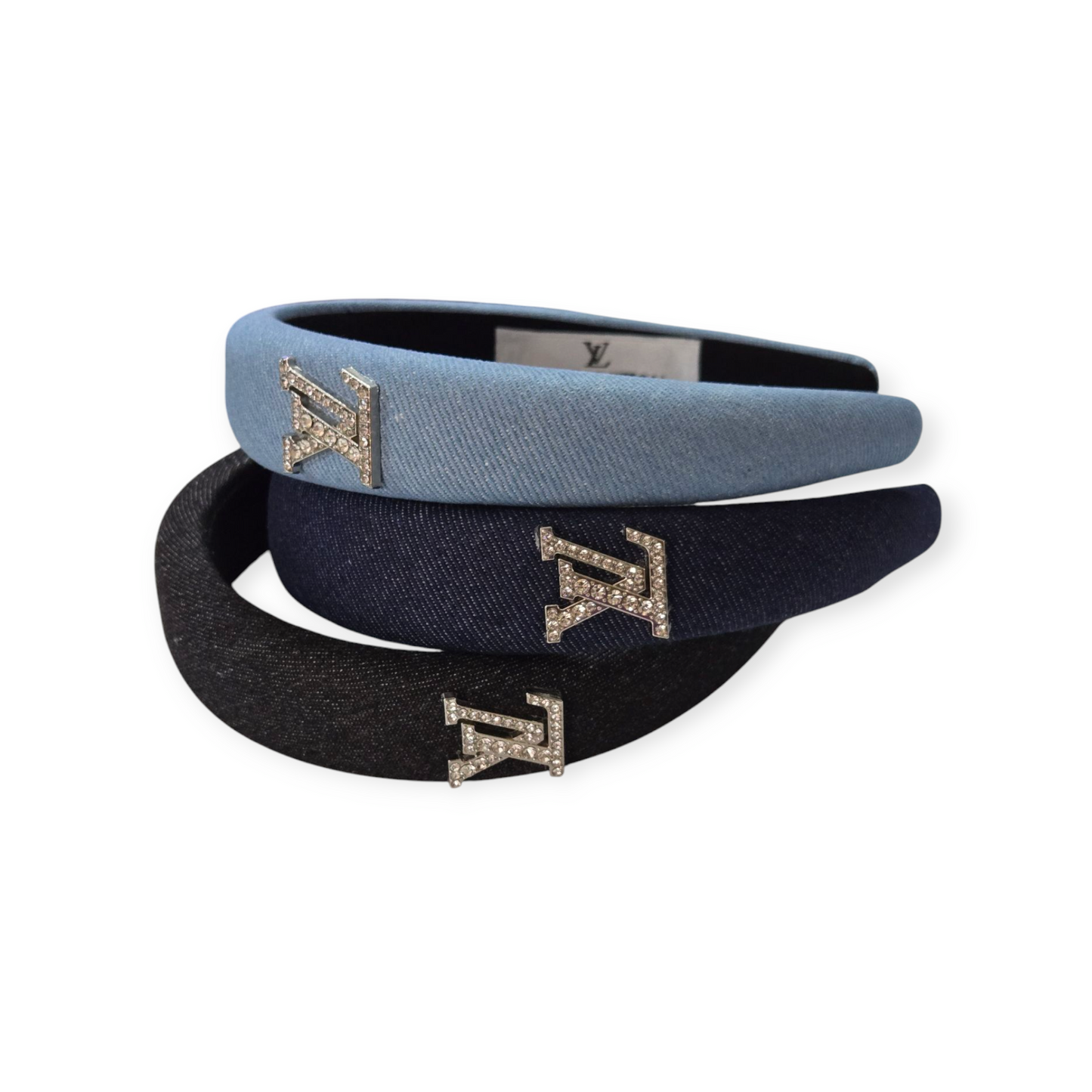 LV Denim Headband