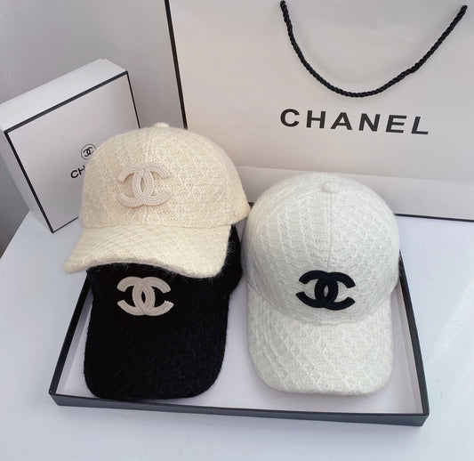 Chanel inspired baseball cap