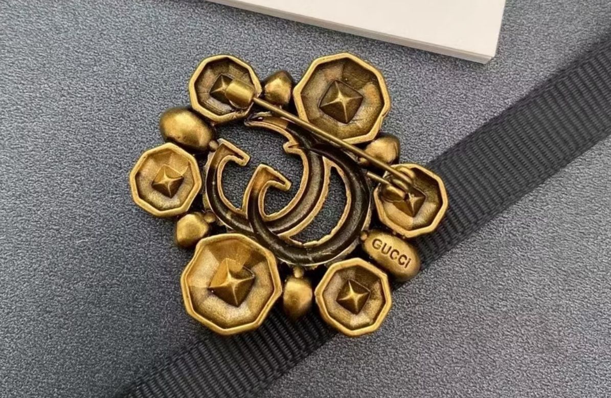 Gucci inspired Brooch
