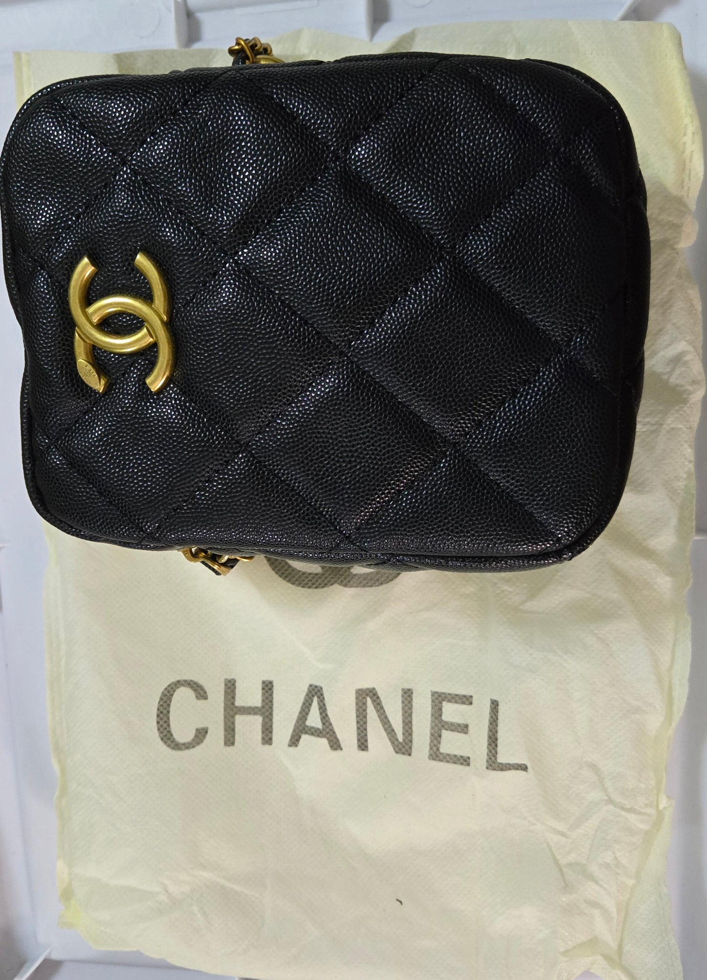 Chanel inspired camera bag