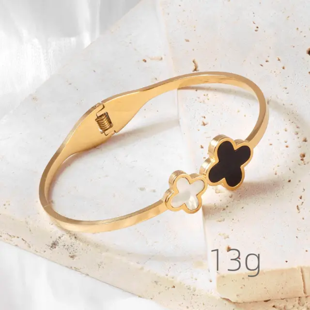 Van Cleef inspired Clover bracelet