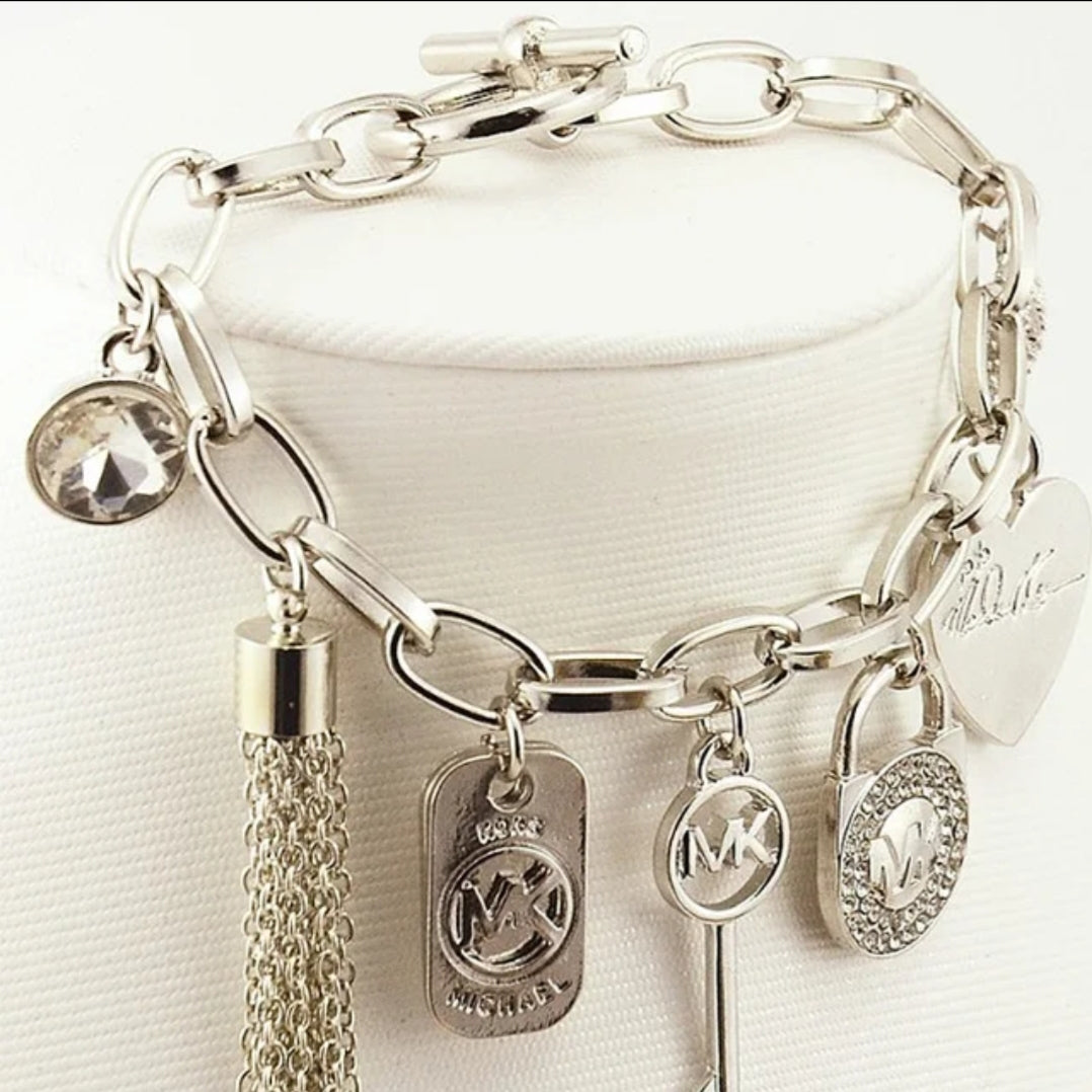 Michael kors inspired charm bracelet