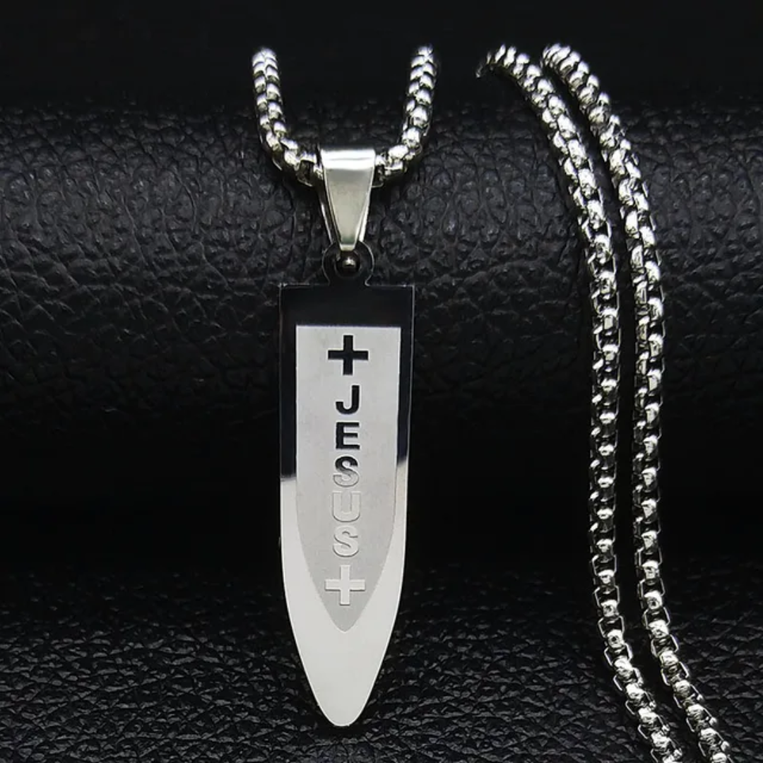 Stainless Steel Christian Necklace