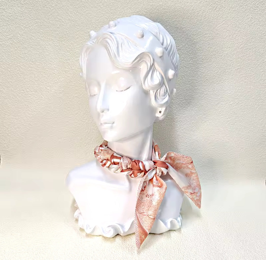 Christian Dior Inspired Twill Ribbon Scarves