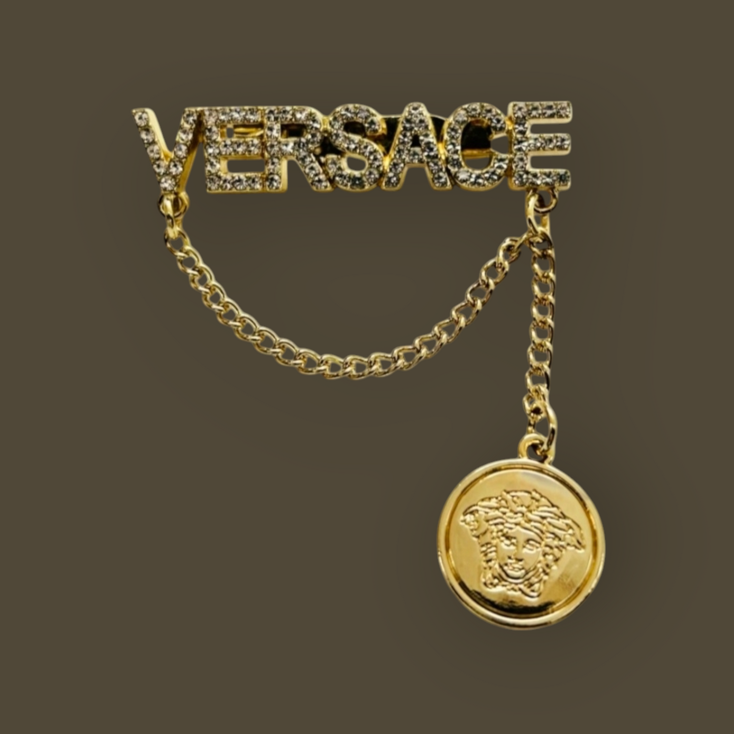 Inspired Versace Brooches