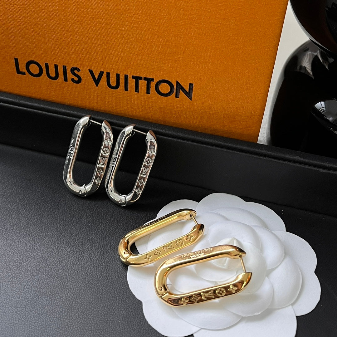 LV Designer Inspired Earrings
