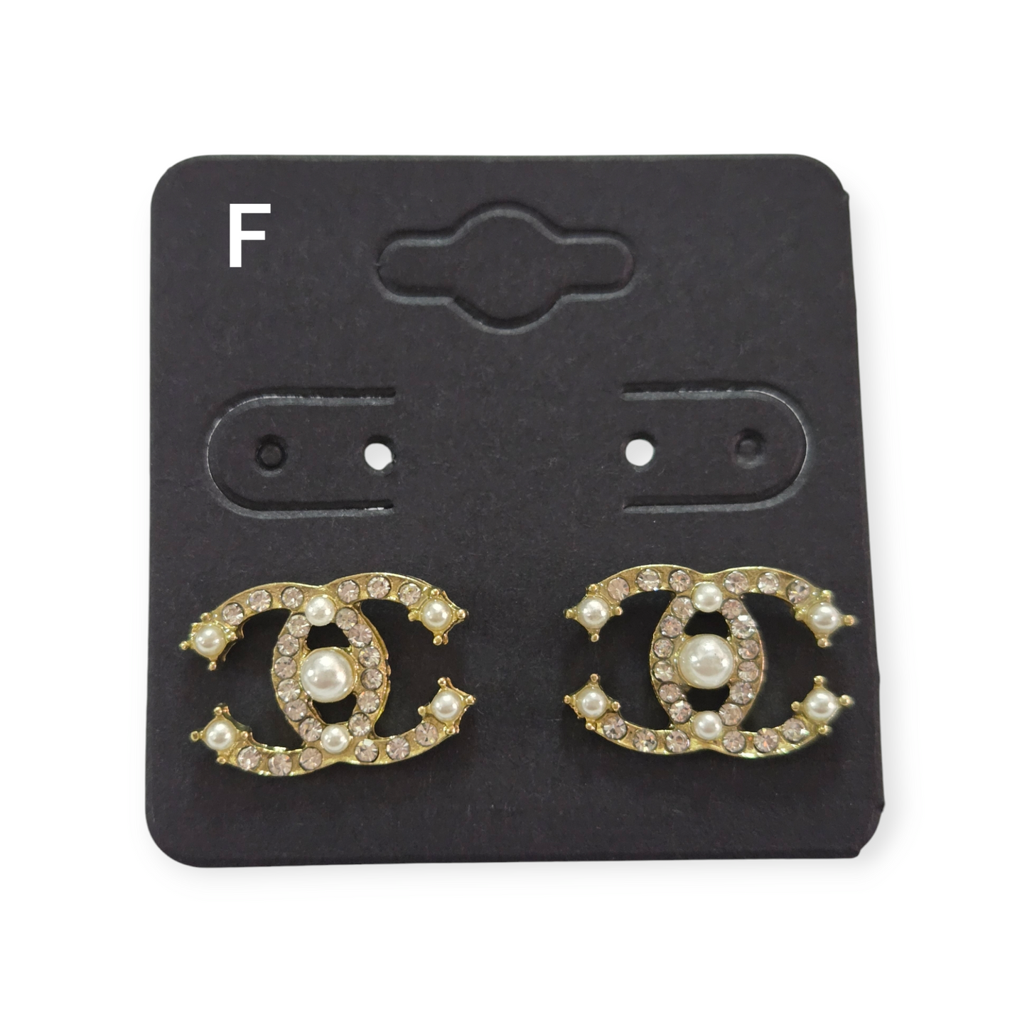 Chanel inspired earrings
