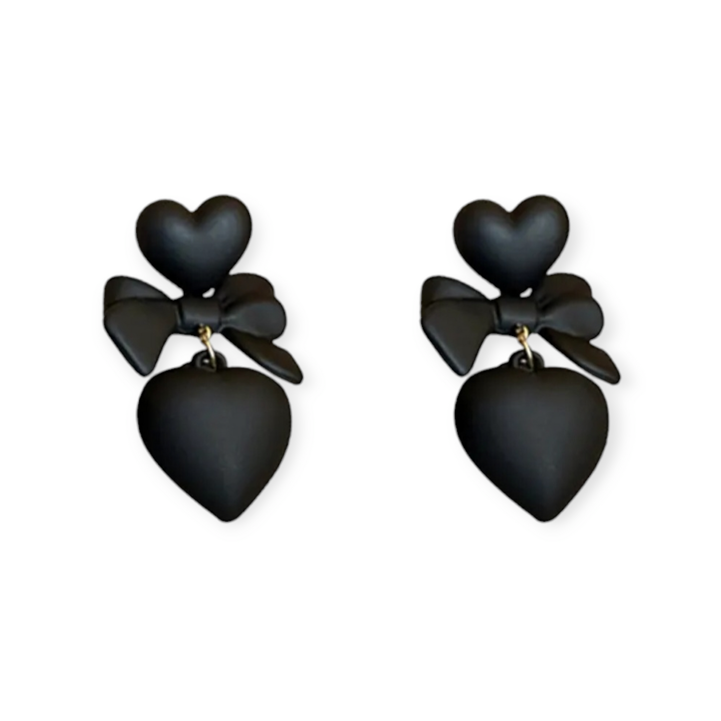 Bowknot Heart Earring